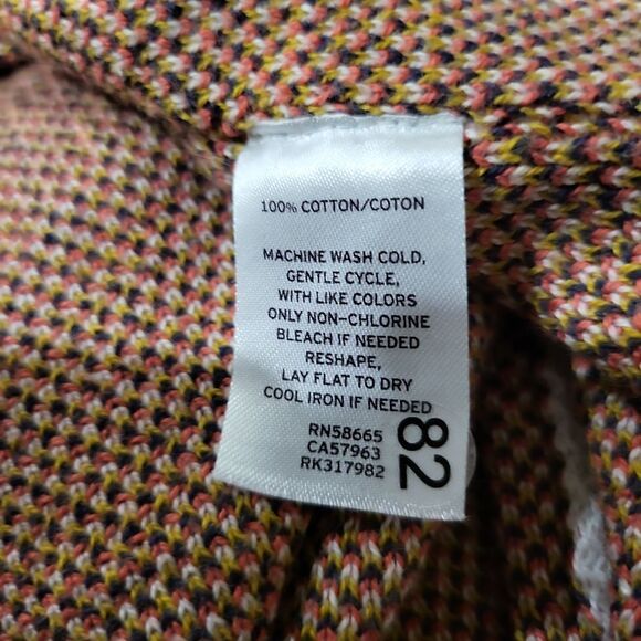 Wild Pearl 100% cotton Southwestern pattern kimono cardigan - Picture 7 of 7